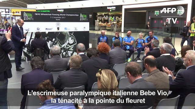 Escrime/handicap: Bebe Vio, la ténacité à la pointe du fleuret