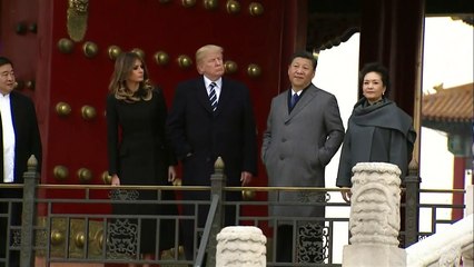 Trump prosigue en China su cruzada contra Corea del Norte