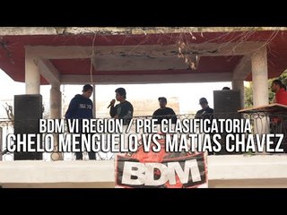BDM VI Region - 1ra PreClasificatoria - Clasificatoria - CHELO MENGUELO VS MATIAS CHAVEZ