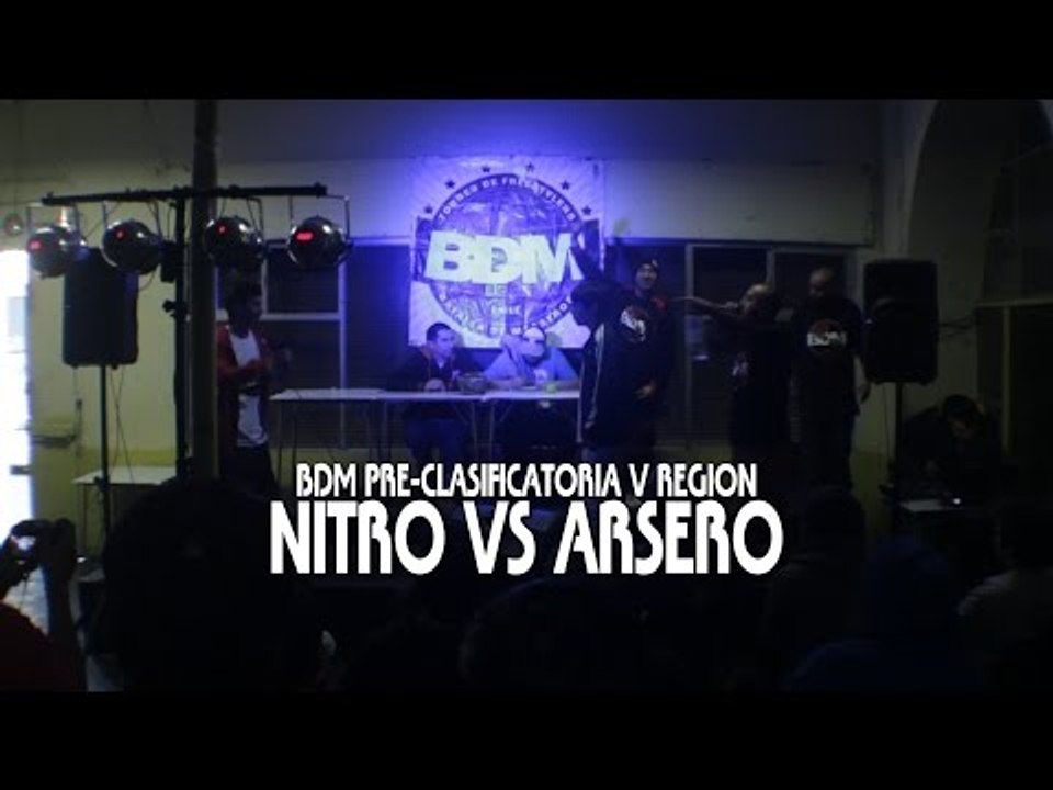 BDM V Region / 1ra Pre-Clasificatoria / 8vos de final / Nitro vs Arsero