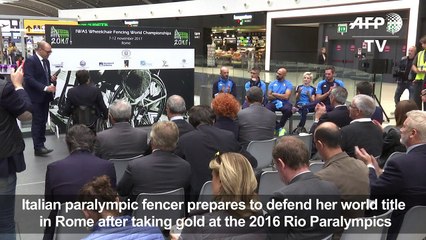 Fencing: No limbs, no problem for Italy's fencing firebrand