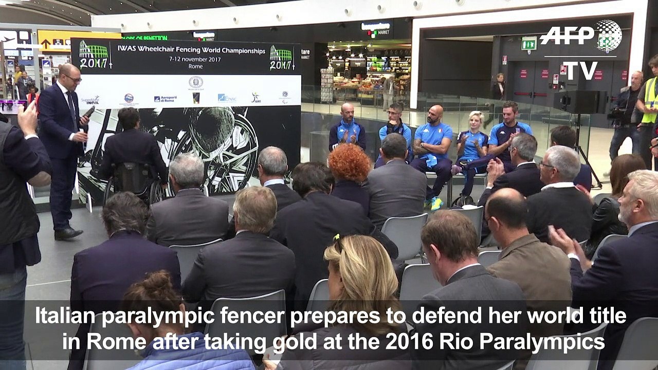 Fencing: No limbs, no problem for Italy's fencing firebrand