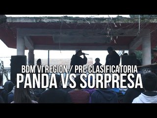 BDM VI Region - 1ra PreClasificatoria - 4tos de final - PANDA VS SORPRESA