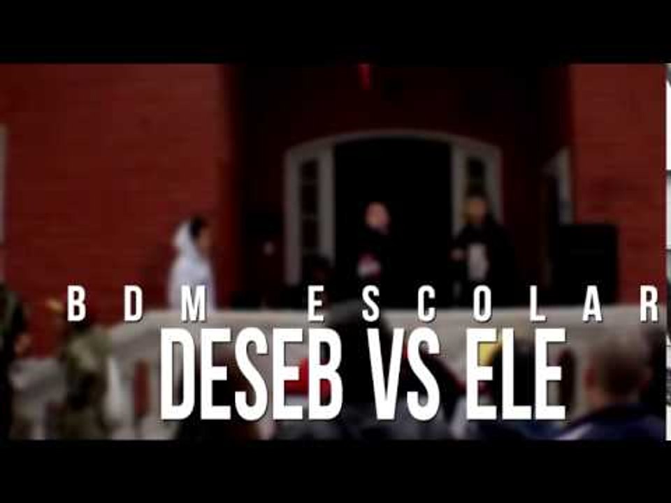 BDM Escolar / 4tos de Final / Deseb vs Ele