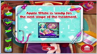 Ever After High Injured Apple White Pregnant Emergency! Game For Kids!