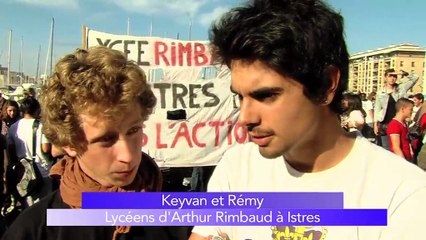 Entre 24 500 et 230 000 manifestants à Marseille, la mobilisation s'accentue