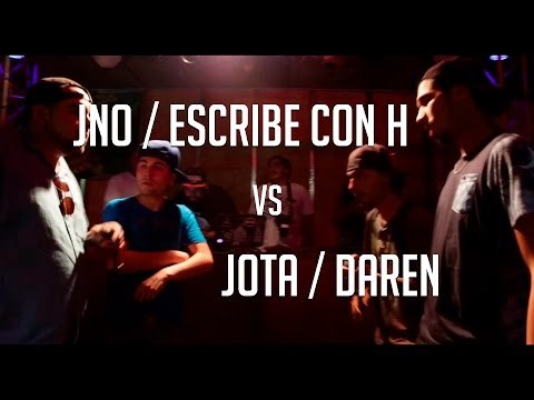 BDM DUPLAS / 4tos de Final / Escribe con H JNO vs Daren Jota Freestyle