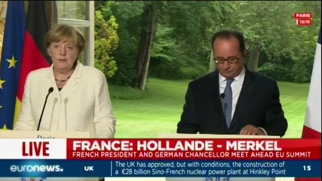 MERKEL DHE HOLLANDE TAKOHEN NE PRAG TE SAMITIT TE BRATISLAVES, NE FOKUS TERRORIZMI DHE EMIGRACIONI L