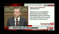 Erdoğan: Hırsız içeriden olunca kapı kilit tutmaz