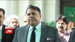 Fawad Chaudhry Media Talk Outside Supreme Court  - 9th November 2017