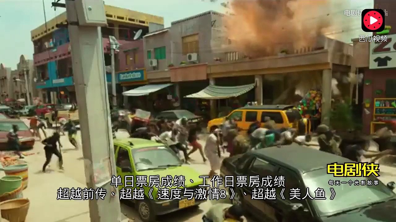 40亿票房的《战狼2》挤不进全球前十，在它前面都是些什么怪物