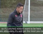 If Sanchez wants to leave, let him go - Adams