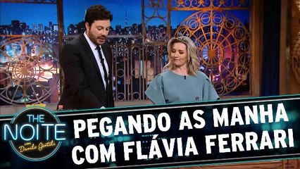 Pegando as manha com Flávia Ferrari
