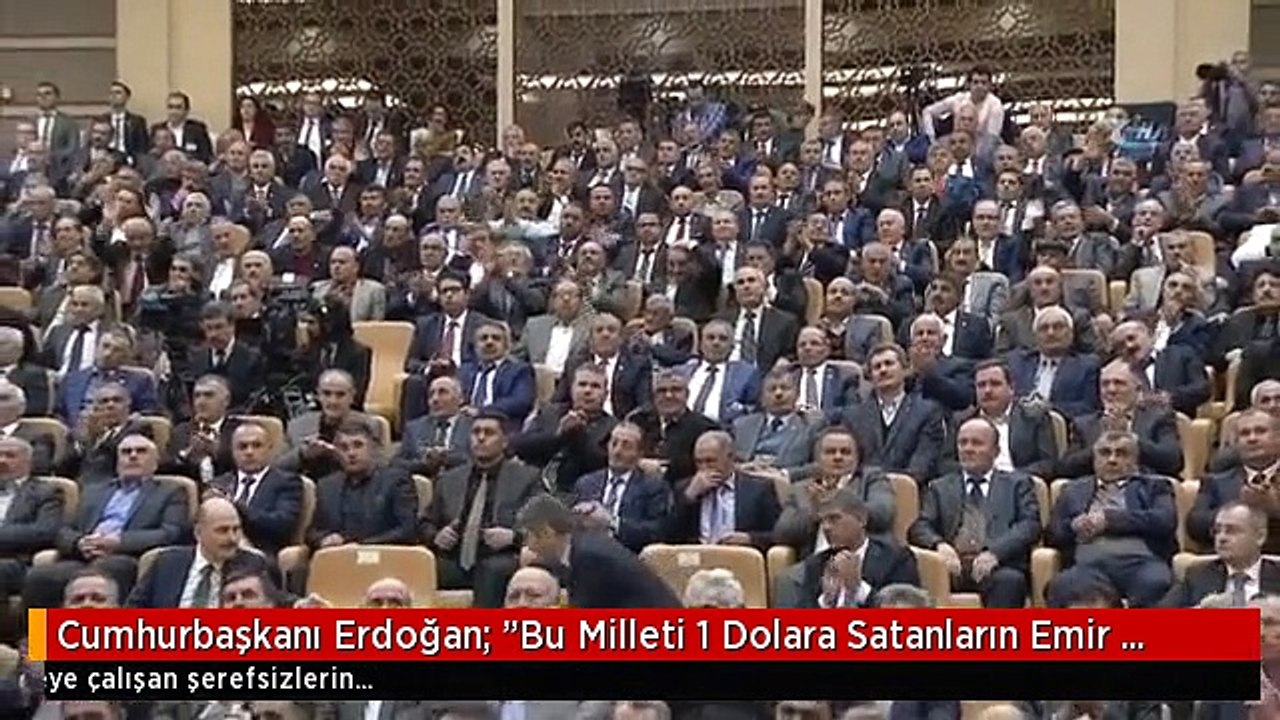 Cumhurbaşkanı Erdoğan: "Bu Milleti 1 Dolara Sat...