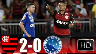 Flamengo 2 x 0 Cuzeiro - Brasileirão 2017 Melhores Momentos e Gols