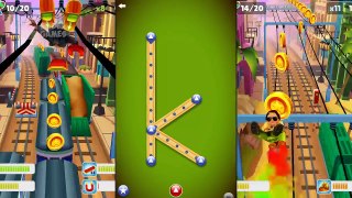Learning Alphabet with Subway Surfers Alphabet for Kids Children Toddlers Baby Play Videos