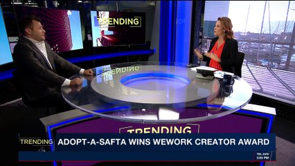 TRENDING | Adopt-a-Safta wins wework creator award | Thursday, November 9th 2017