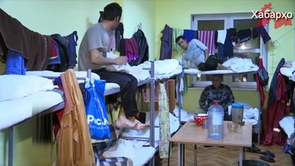 Дар қароргоҳи махсуси рус муҳоҷирони меҳнатӣ гуруснанишинӣ эълон намуданд