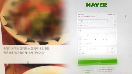 "못 믿을 네이버 후기"...불법 계정으로 무더기 조작 / YTN