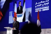 Discours du Président de la République, Emmanuel Macron, lors du forum économique franco-émirien à l'université Zayed, Dubaï