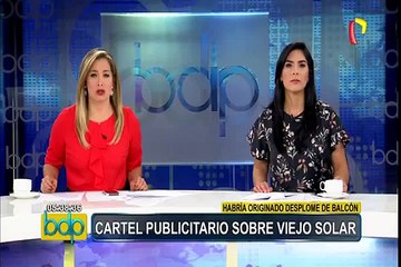 Camión se despista en la avenida Colonial
