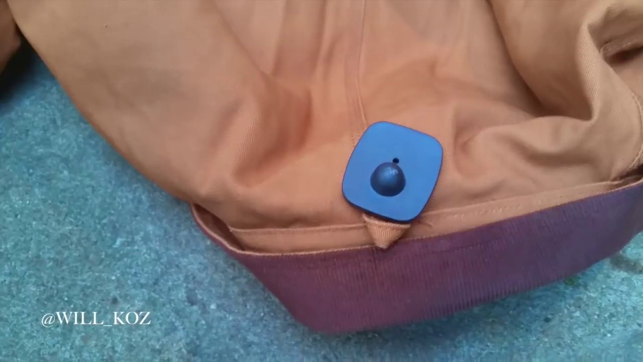 Comment faire sauter un anti-vol magasin sur un vetement... méthode radicale