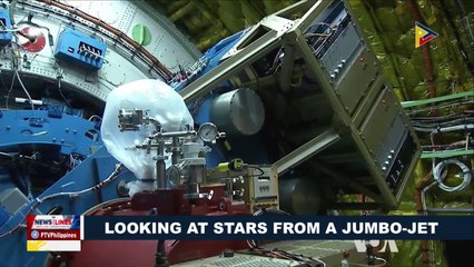 GLOBAL NEWS: Looking at stars from a jumbo-jet