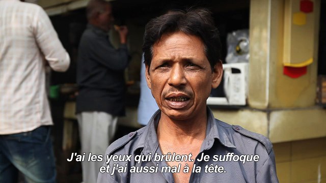 Delhi enveloppé dans une épaisse pollution