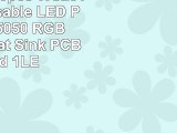 ALITOVE 100pcs WS2812B Addressable LED Pixel light 5050 RGB SMD on Heat Sink PCB Board