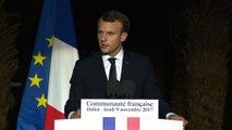 Discours d'Emmanuel Macron devant la communauté française de Dubaï