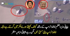 Golf meeting of President Trump and Prime Minister Abe