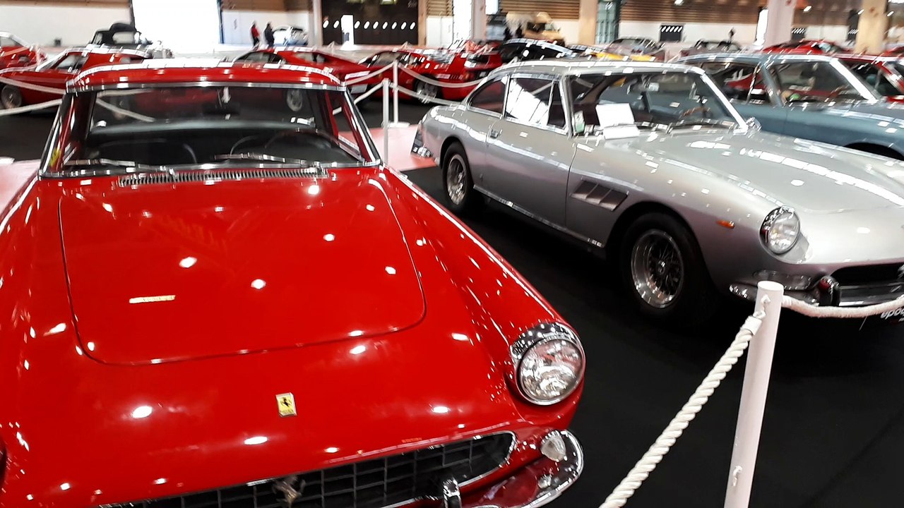 Film du plateau de supercars Ferrari