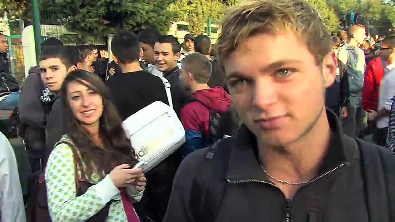 Interview de Lycéens et de Marie-Claude BONAL, proviseur du lycée Jean LURÇAT