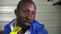 Le Martégal Rod Fanni est soulagé par la victoire, mais pour lui, ça ne suffit pas.