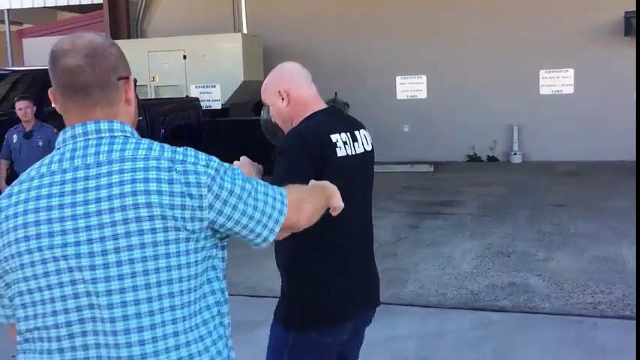 Feeling the Effects of Pepper Spray - for Police Pepper Certification