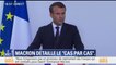 "Nous devrions voir la fin de l'opération armée en zone irako-syrienne", affirme Emmanuel Macron