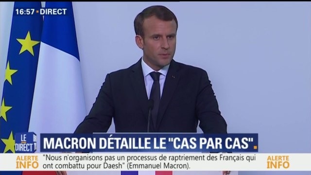 Nous devrions voir la fin de l'opération armée en zone irako-syrienne , affirme Emmanuel Macron