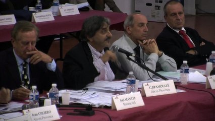 Intervention de Georges Christiani, maire de Mimet, sur la DSP.