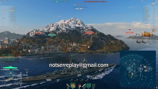 World of Warships - Bismarck 234,000 + 9 Kills