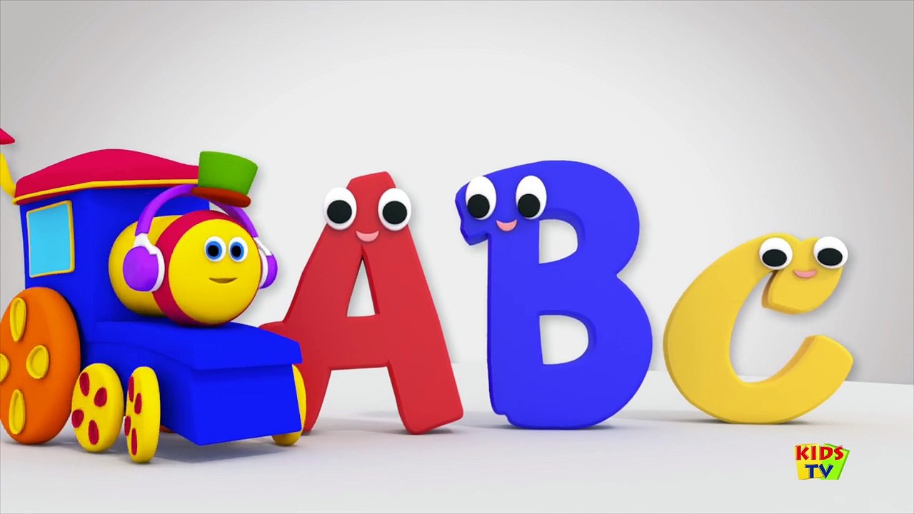 ABC Song The Alphabet Song Cartoon For Kids Learning Street With Bob the train