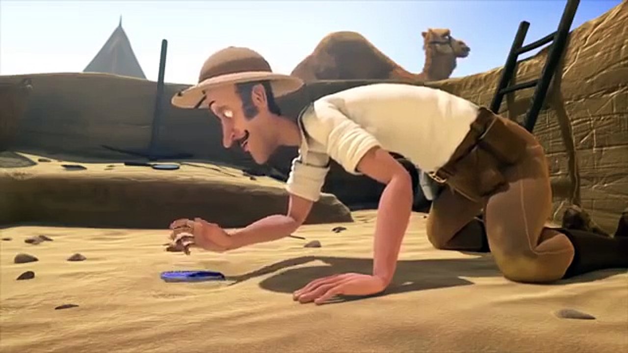 Cartoon around Pyramids NEW