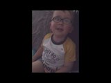 Adorable Child Sings Nursery Songs