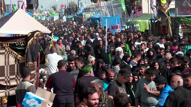 أربعينية الحسين تكتسب زخما في كربلاء بعد الثأر من تنظيم الدولة الاسلامية