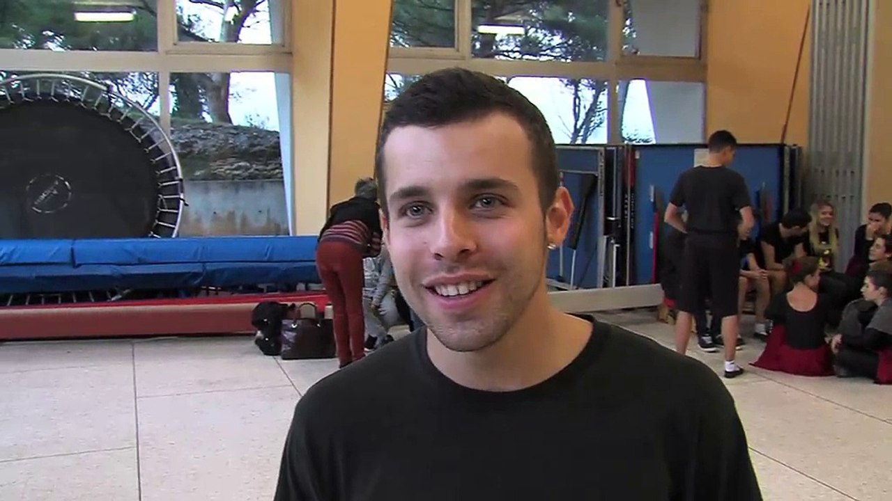 Julien Malatrait, 24 ans, danseur depuis 10 ans à "la Capou"