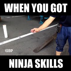 Probablement le cariste le plus doué du monde