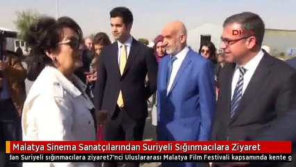 Malatya Sinema Sanatçılarından Suriyeli Sığınmacılara Ziyaret