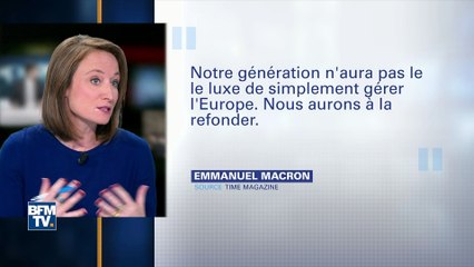 Ce que contient l'interview d'Emmanuel Macron donnée au Time