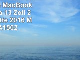 MyGadget 13 Matt Case für Apple MacBook Pro Retina 13 Zoll 2012 bis Mitte 2016   Model