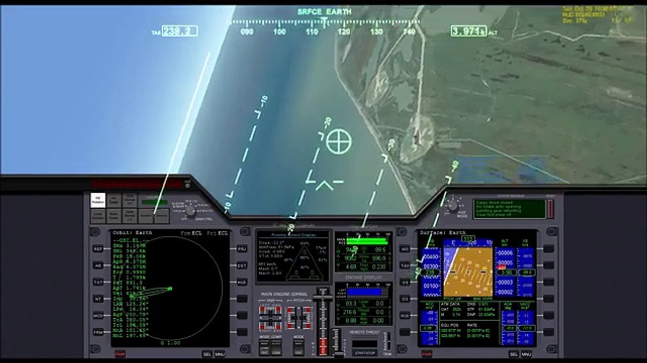 Playing Orbiter.. After Reading The Manual