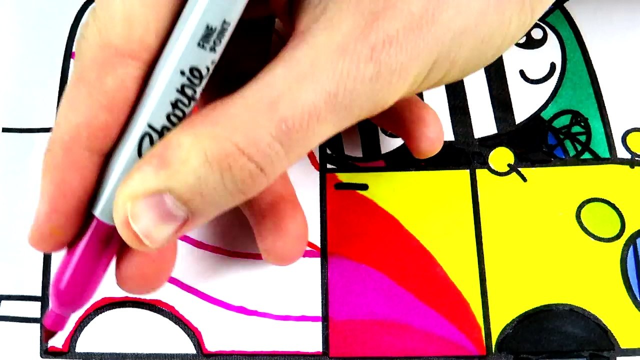 Peppa Pig Painting Coloring Book Pages - Fun Coloring Videos